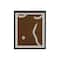Hello Honey® Abstract Wood Framed Glass Wall Décor